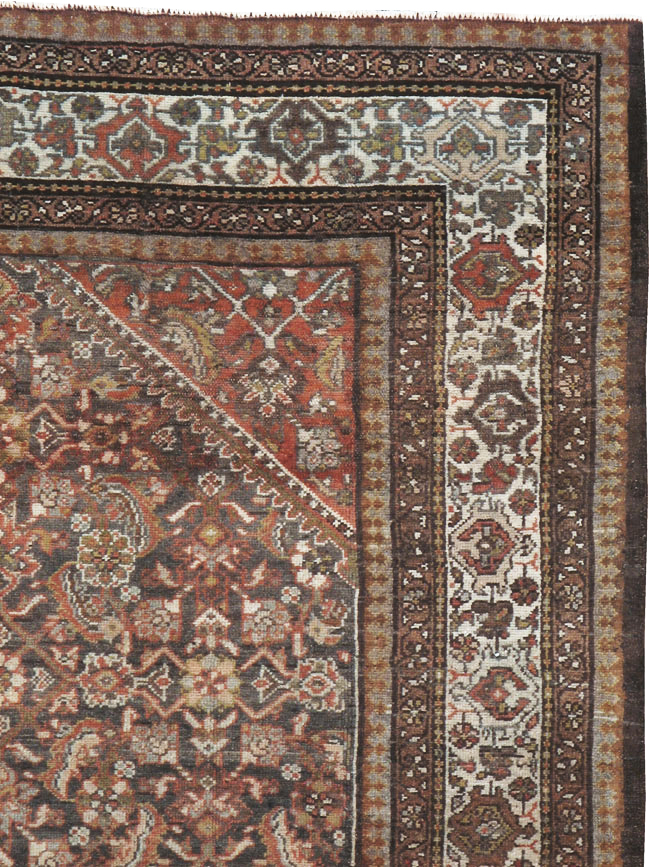 Vintage Persian Malayer Rug, No.20687 - Galerie Shabab