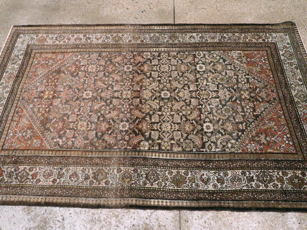 Vintage Persian Malayer Rug, No.20687 - Galerie Shabab