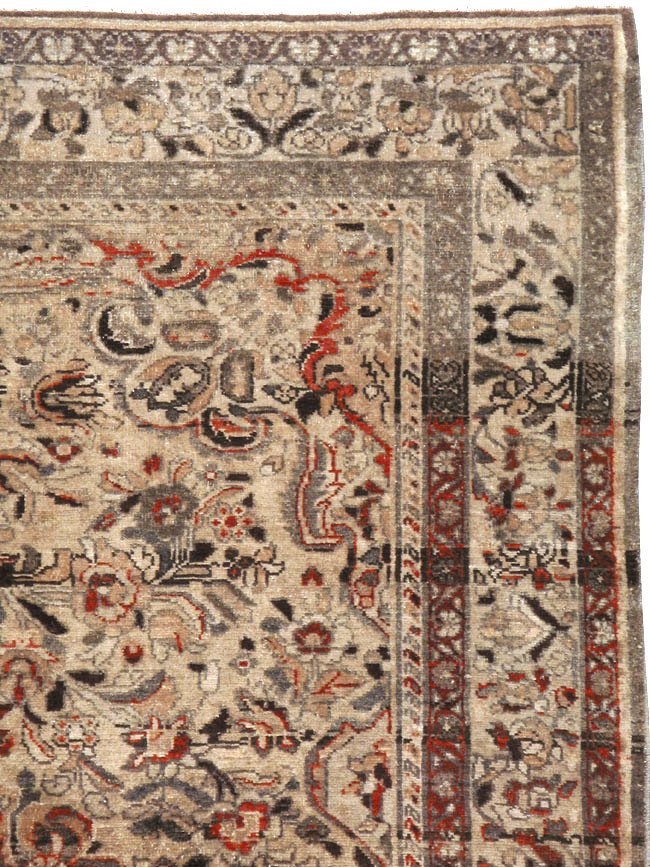 Vintage Persian Malayer Rug, No.20688 - Galerie Shabab
