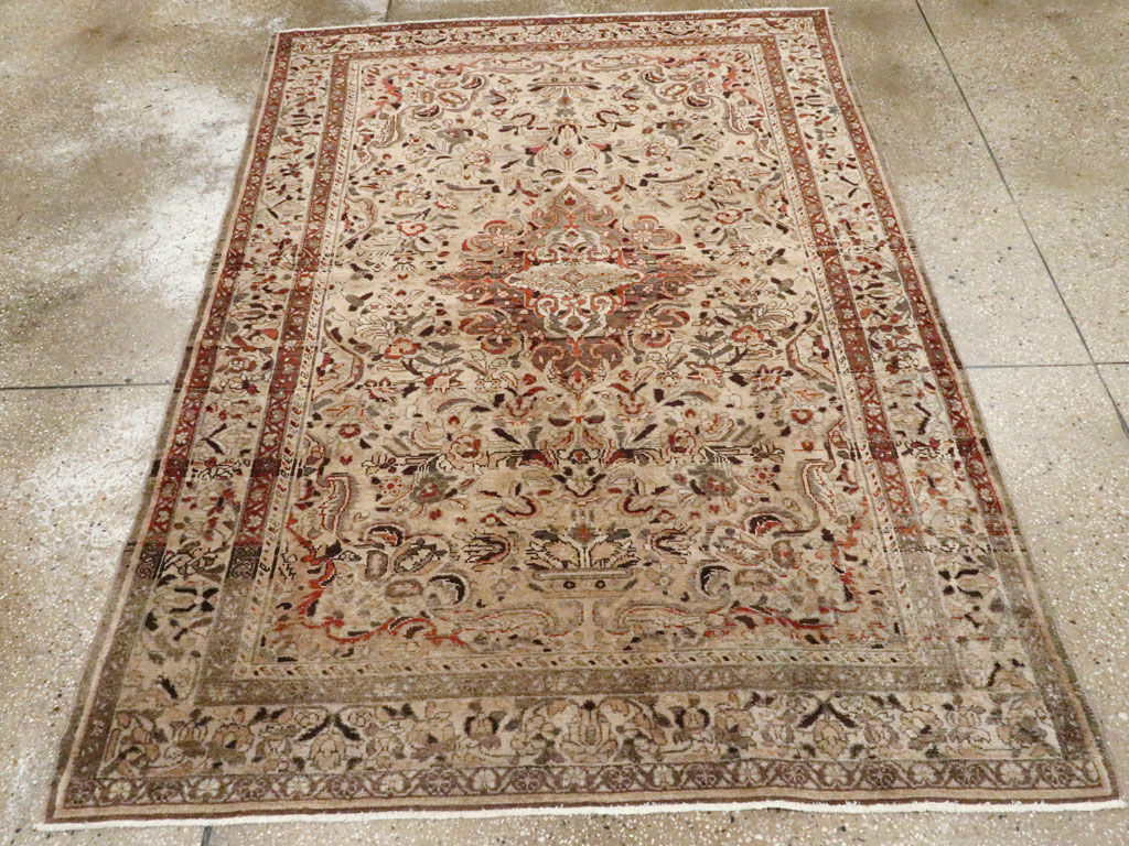 Vintage Persian Malayer Rug, No.20688 - Galerie Shabab