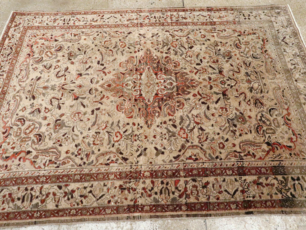 Vintage Persian Malayer Rug, No.20688 - Galerie Shabab