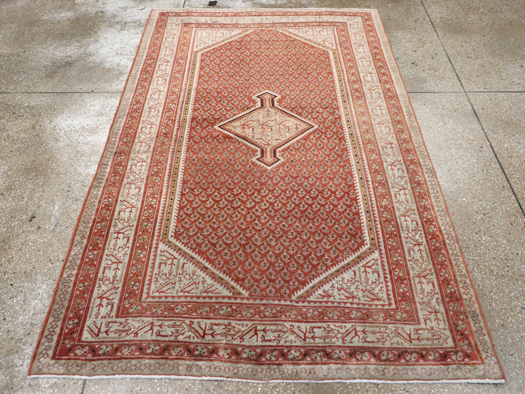 Vintage Persian Malayer Rug, No.20689 - Galerie Shabab
