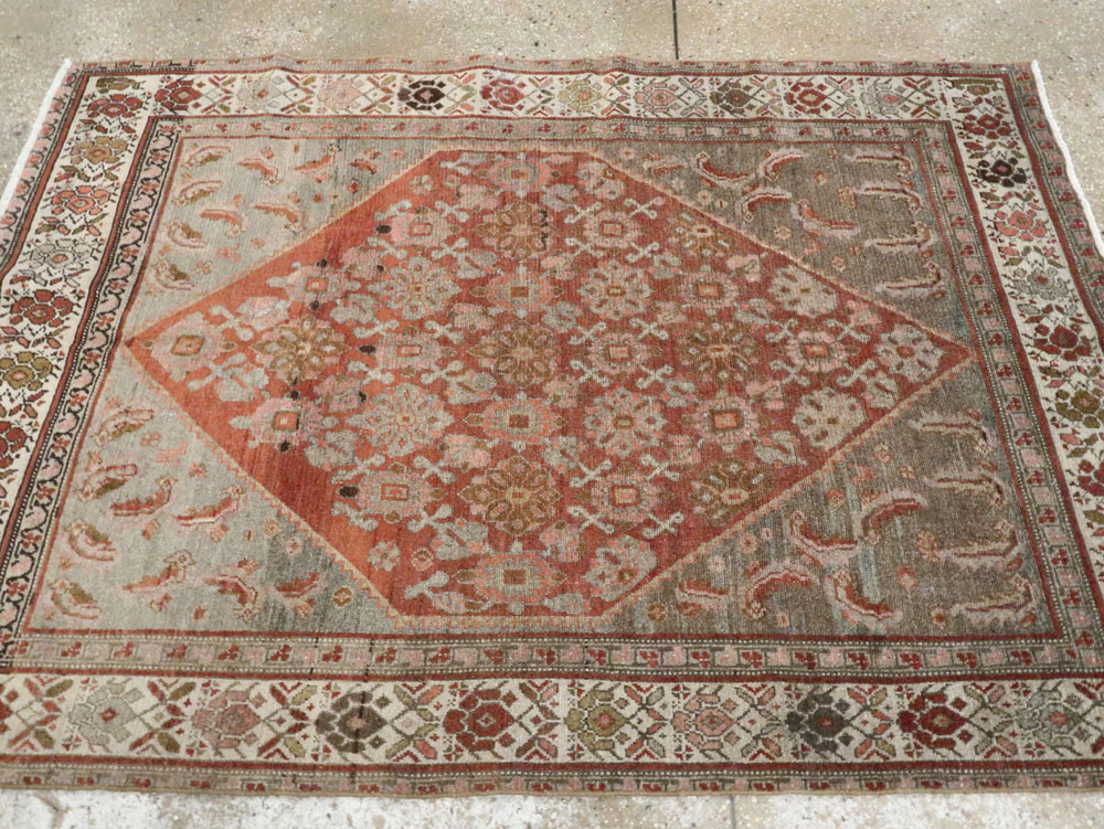 Vintage Persian Malayer Rug, No.20691 - Galerie Shabab