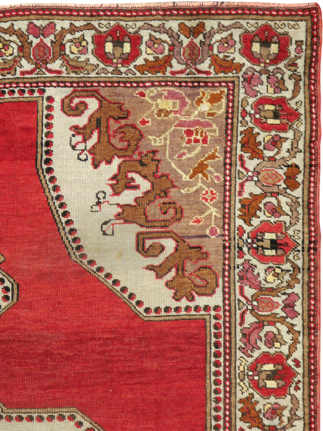 Vintage Turkish Oushak Rug, No.20696 - Galerie Shabab