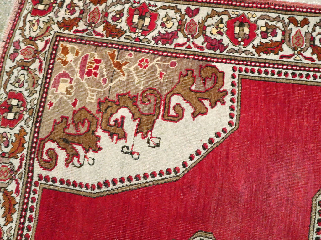 Vintage Turkish Oushak Rug, No.20696 - Galerie Shabab