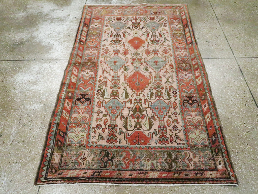 Vintage Persian Malayer Rug, No.20697 - Galerie Shabab