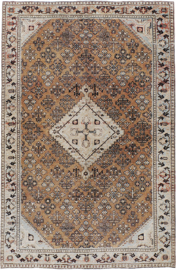 Vintage Persian Joshegan Rug, No.20699 - Galerie Shabab