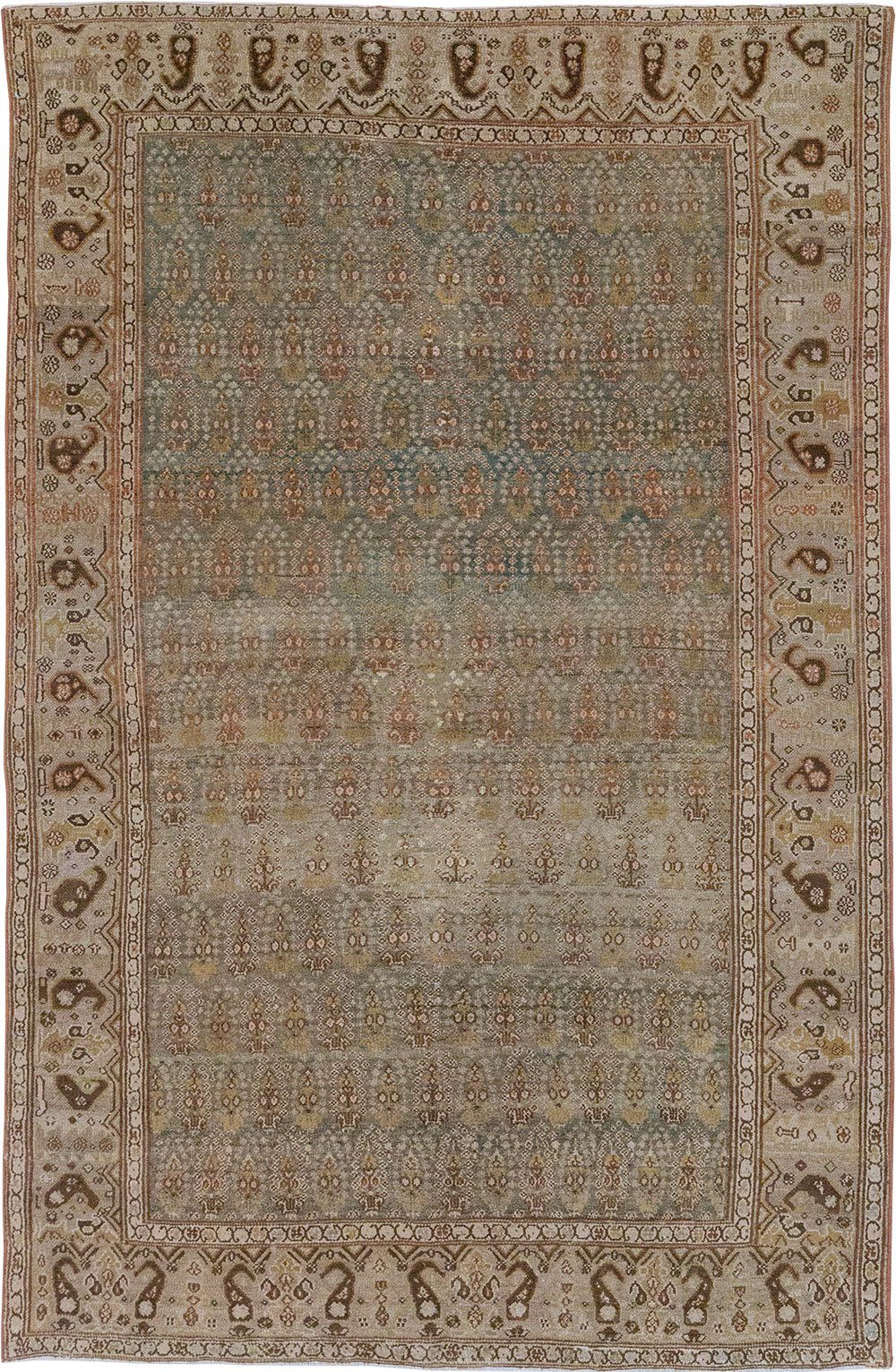 Vintage Persian Malayer Rug, No.20701 - Galerie Shabab
