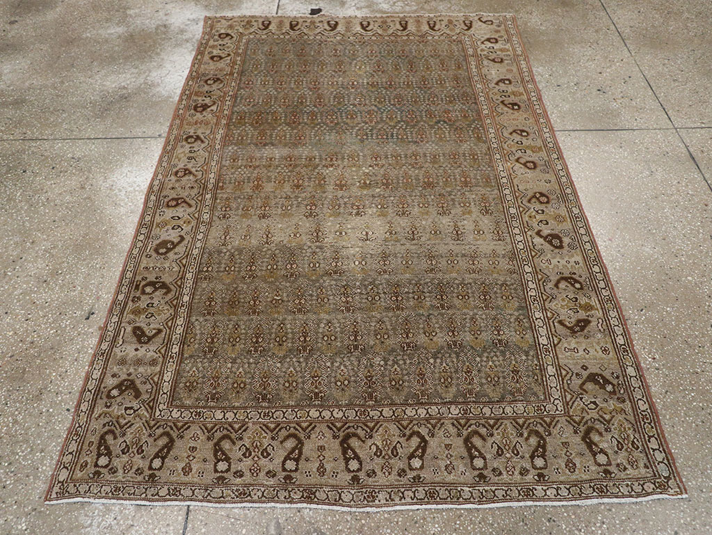 Vintage Persian Malayer Rug, No.20701 - Galerie Shabab