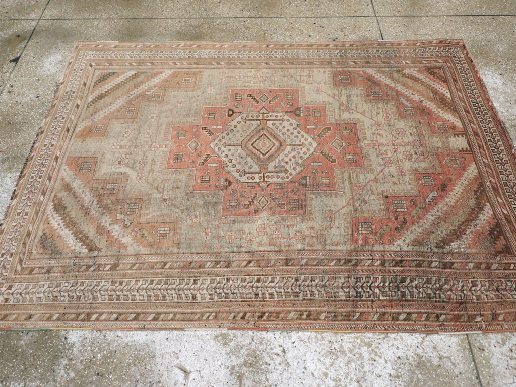 Vintage Persian Afshar Rug, No.20711 - Galerie Shabab