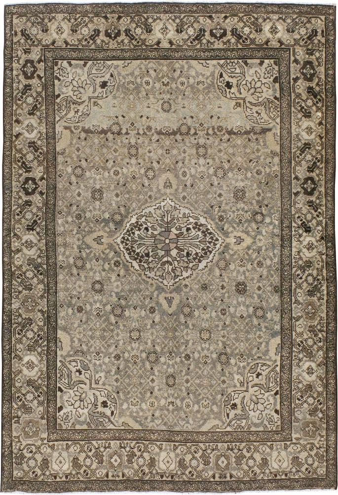 Vintage Persian Malayer Rug, No.20714 - Galerie Shabab