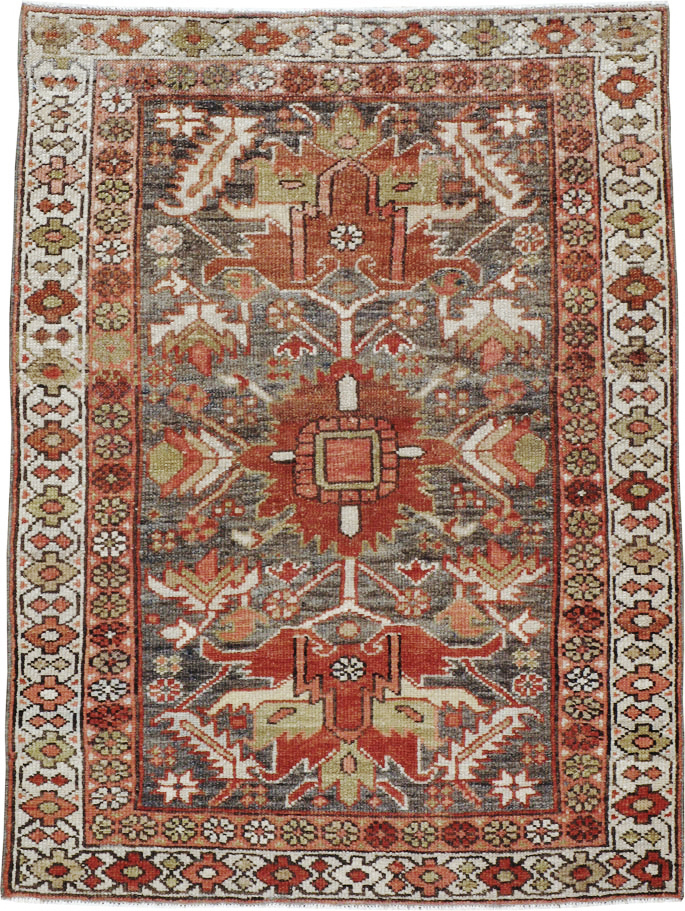 Vintage Persian Malayer Rug, No.20719 - Galerie Shabab