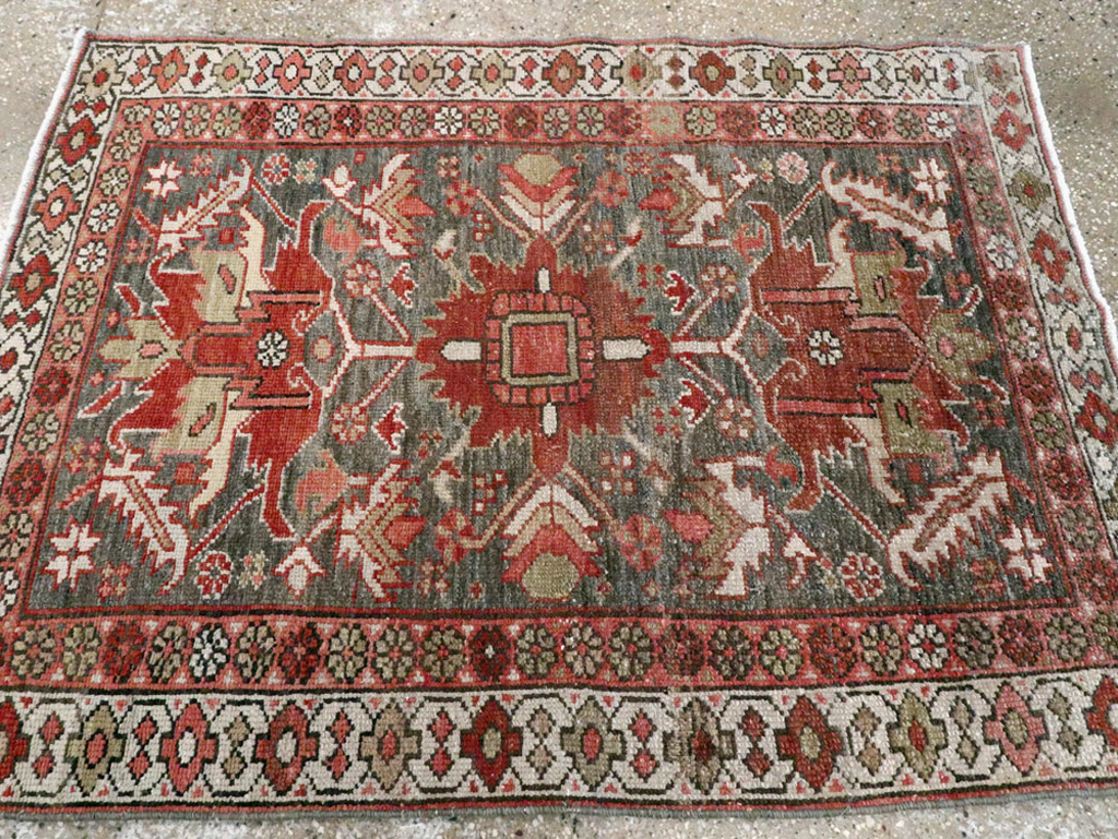 Vintage Persian Malayer Rug, No.20719 - Galerie Shabab