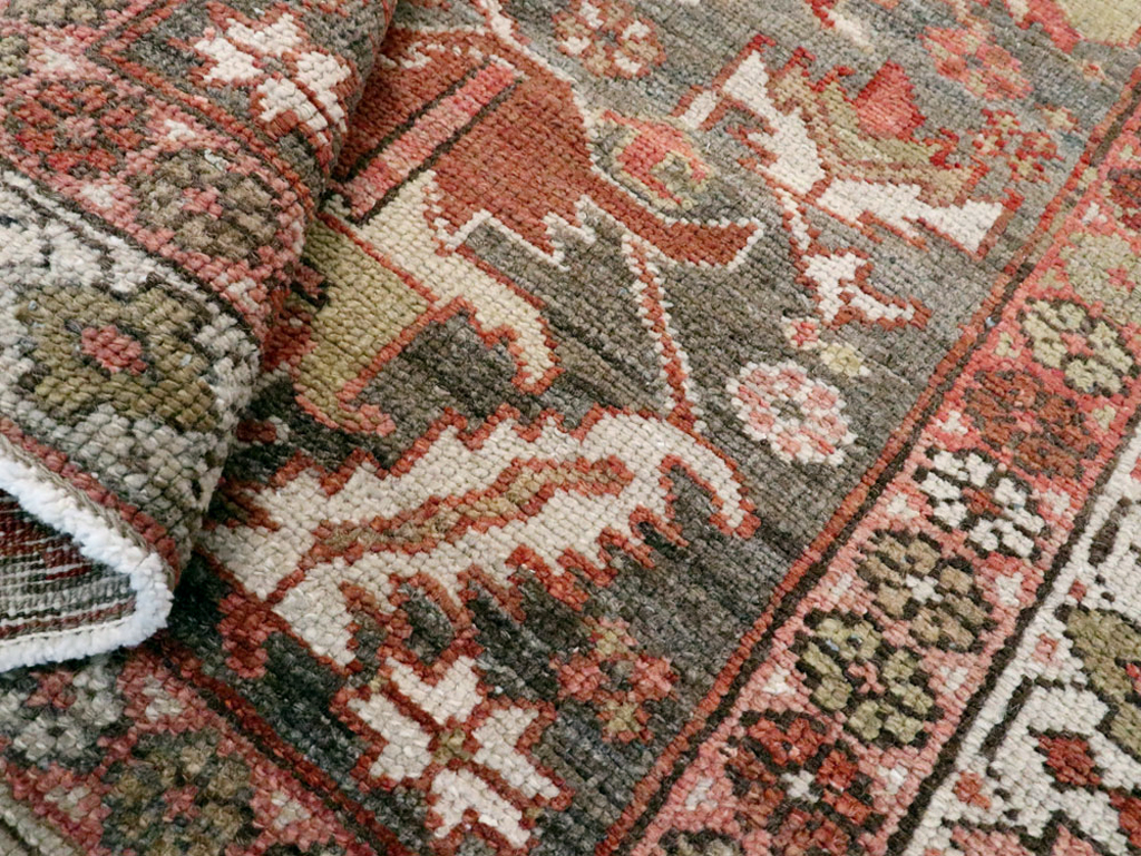 Vintage Persian Malayer Rug, No.20719 - Galerie Shabab