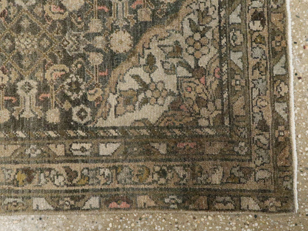 Vintage Persian Malayer Rug, No.20722 - Galerie Shabab