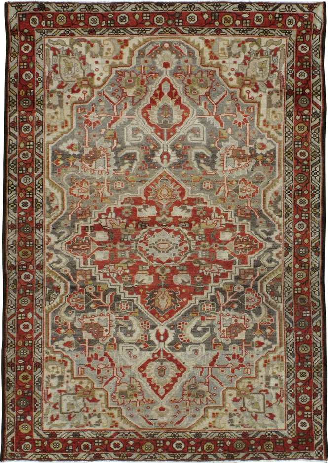 Vintage Persian Malayer Rug, No.20726 - Galerie Shabab