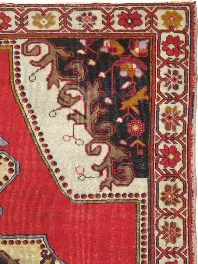 Vintage Turkish Oushak Rug, No.20732 - Galerie Shabab