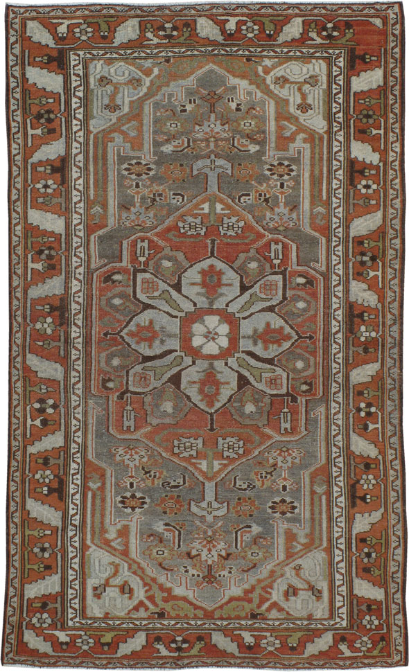 Vintage Persian Malayer Rug, No.20739 - Galerie Shabab