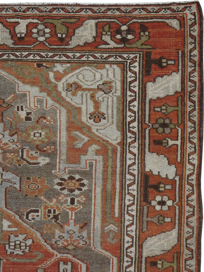 Vintage Persian Malayer Rug, No.20739 - Galerie Shabab