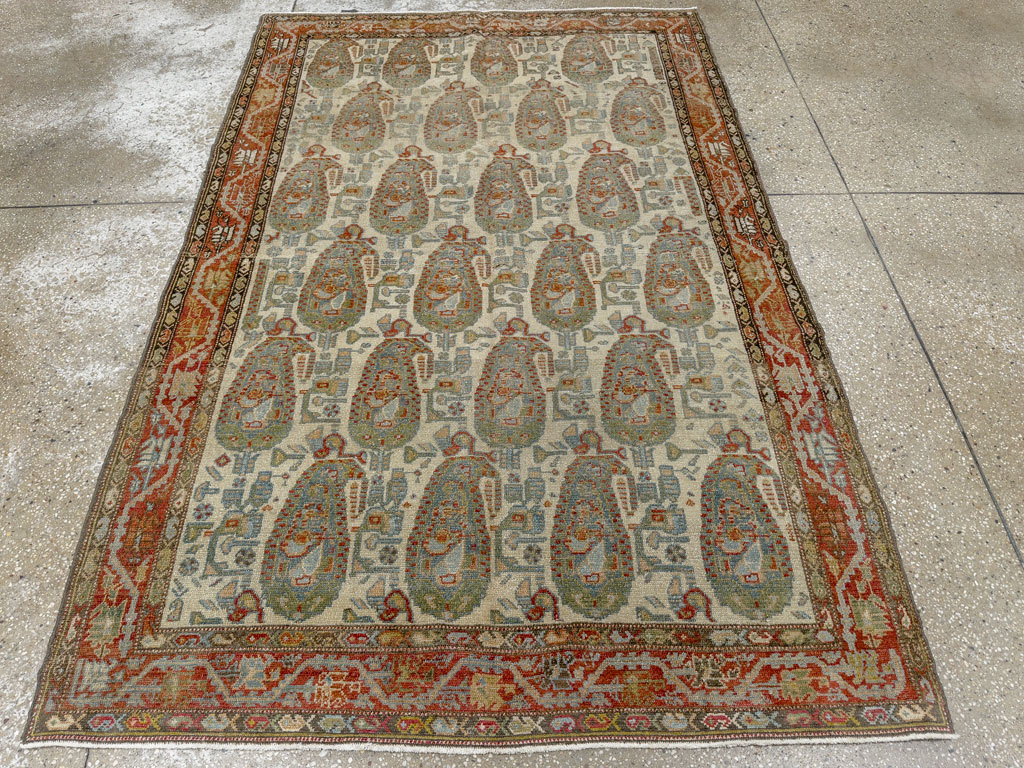 Antique Persian Malayer Rug, No.20748 - Galerie Shabab