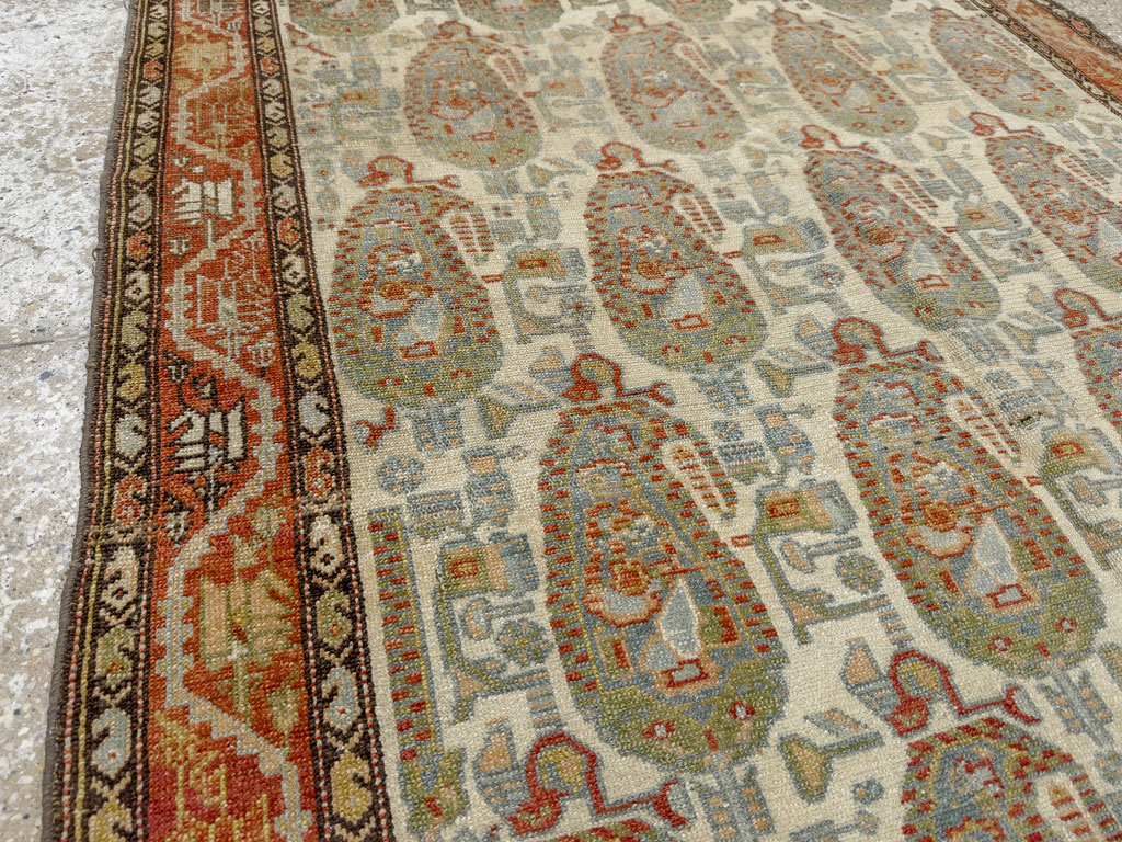 Antique Persian Malayer Rug, No.20748 - Galerie Shabab