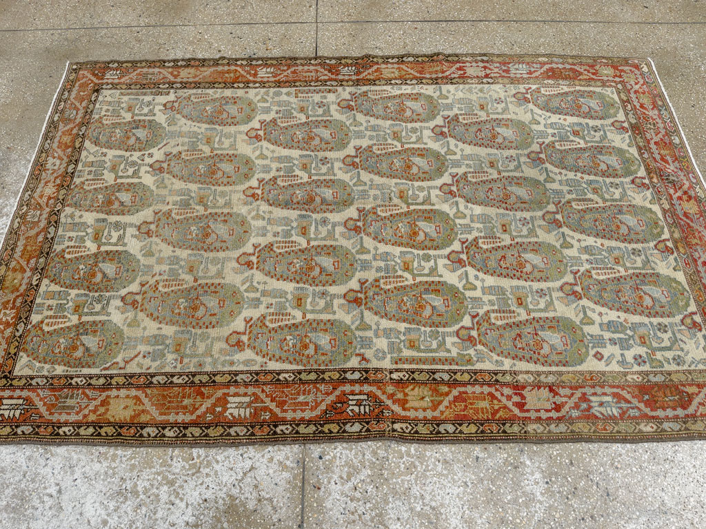 Antique Persian Malayer Rug, No.20748 - Galerie Shabab