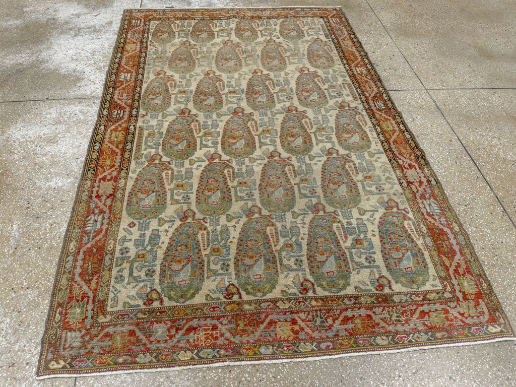 Antique Persian Malayer Rug, No.20748 - Galerie Shabab