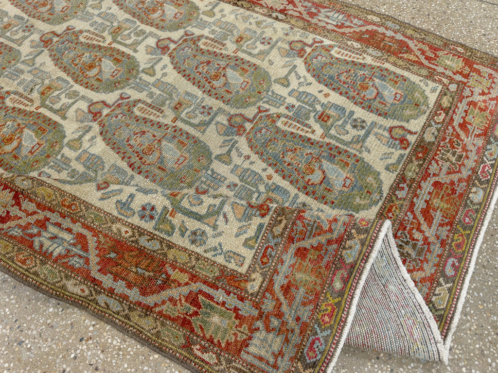 Antique Persian Malayer Rug, No.20748 - Galerie Shabab