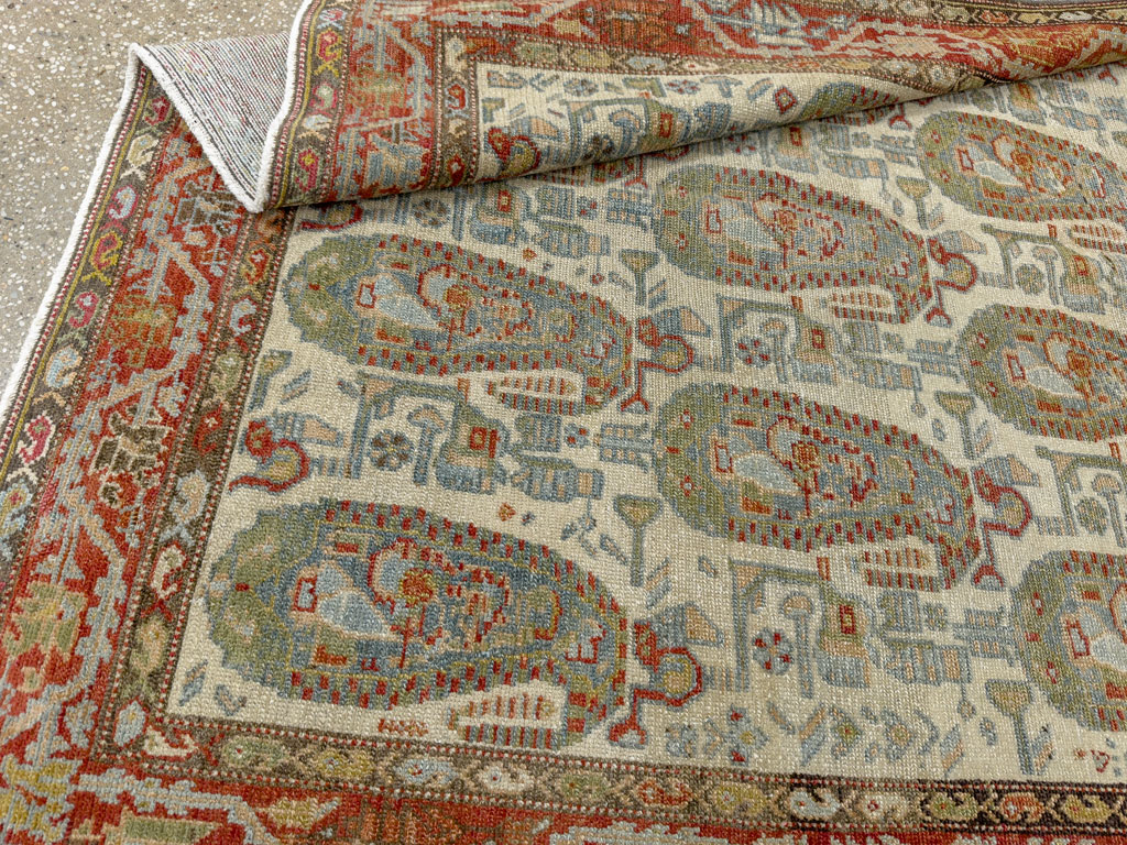 Antique Persian Malayer Rug, No.20748 - Galerie Shabab