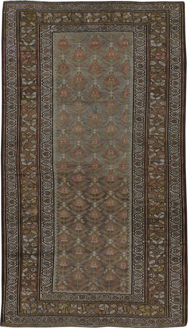 Antique Persian Kurdish Rugs, No.20749 - Galerie Shabab