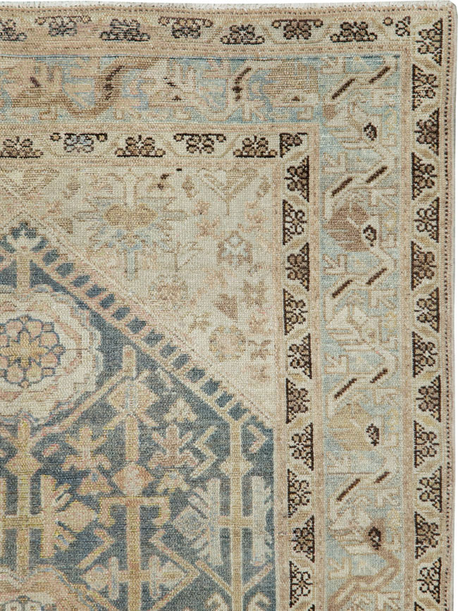 Antique Persian Malayer Accent Rug, No.20753 - Galerie Shabab