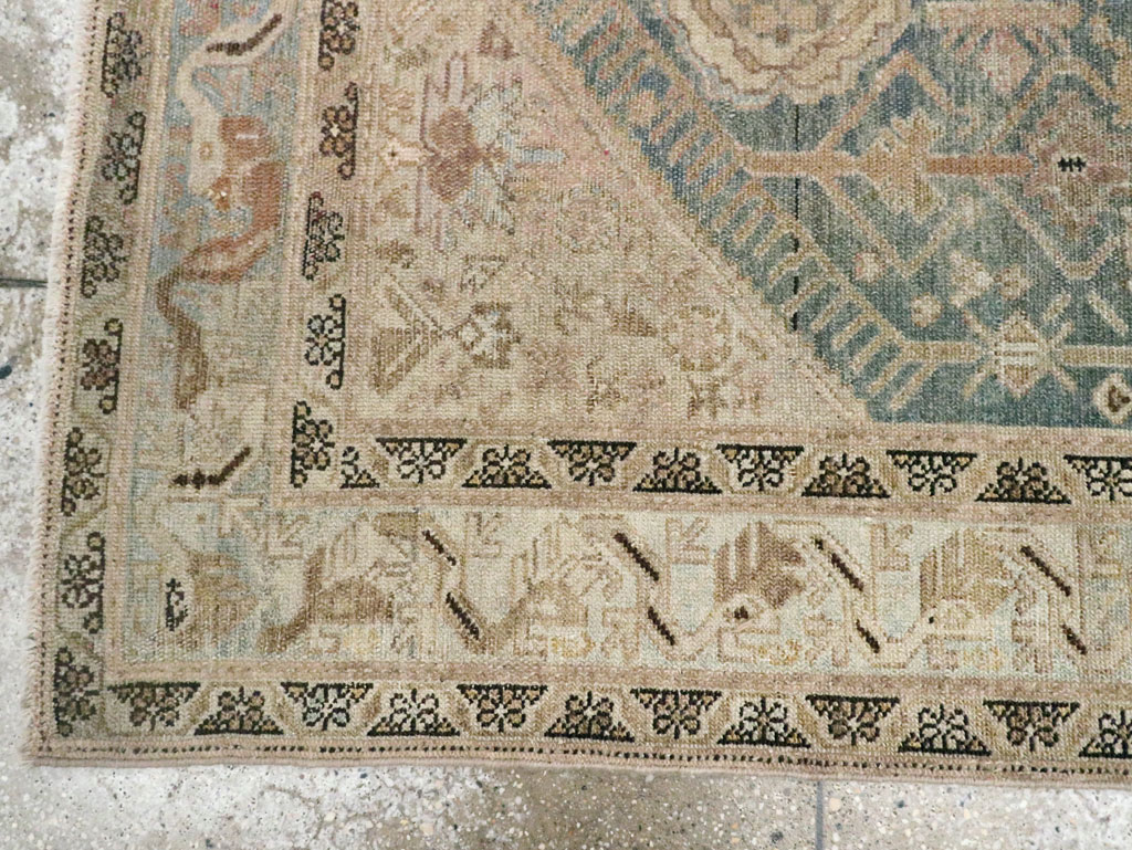 Antique Persian Malayer Accent Rug, No.20753 - Galerie Shabab
