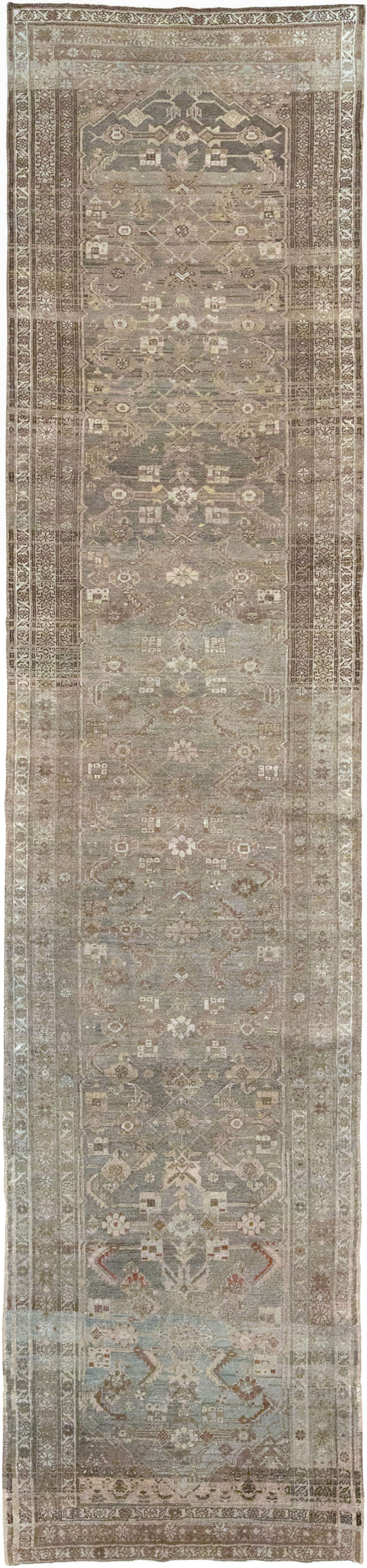 Vintage Persian Malayer Runner, No.20767 - Galerie Shabab