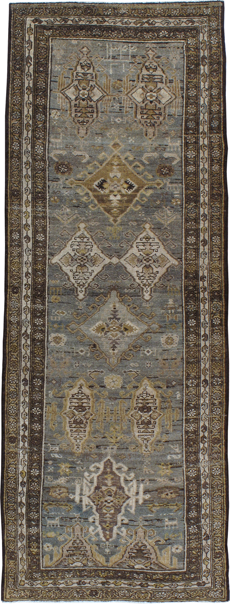 Antique Malayer Runner, No.20771 - Galerie Shabab