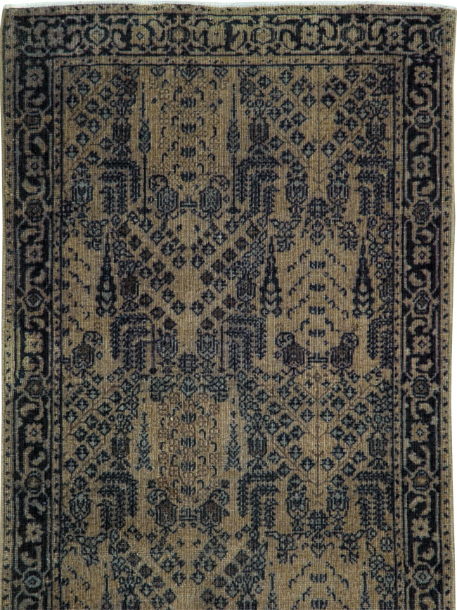 Antique Persian Tabriz Runner, No.20775 - Galerie Shabab