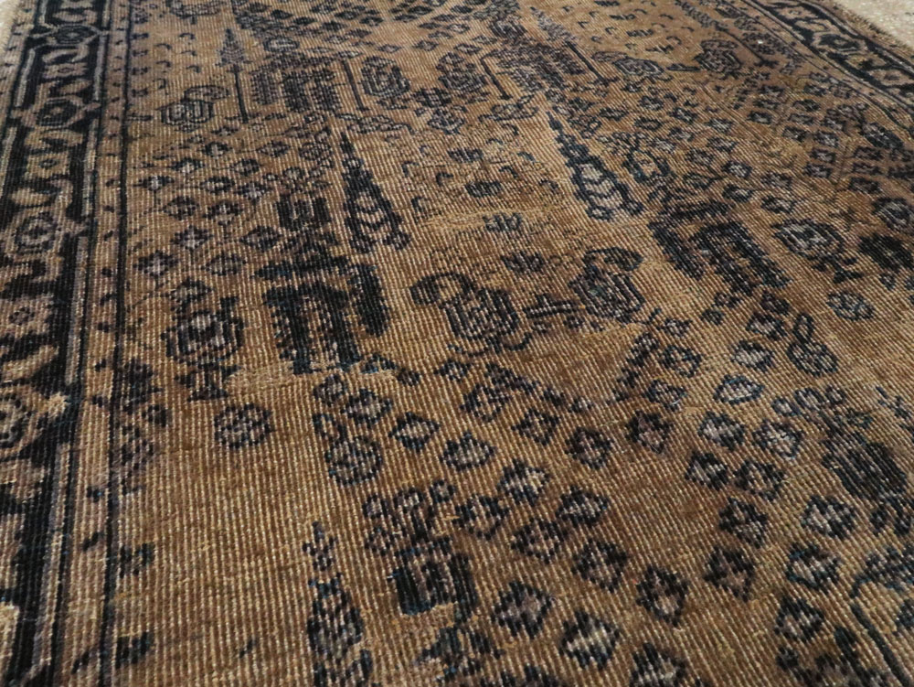 Antique Persian Tabriz Runner, No.20775 - Galerie Shabab