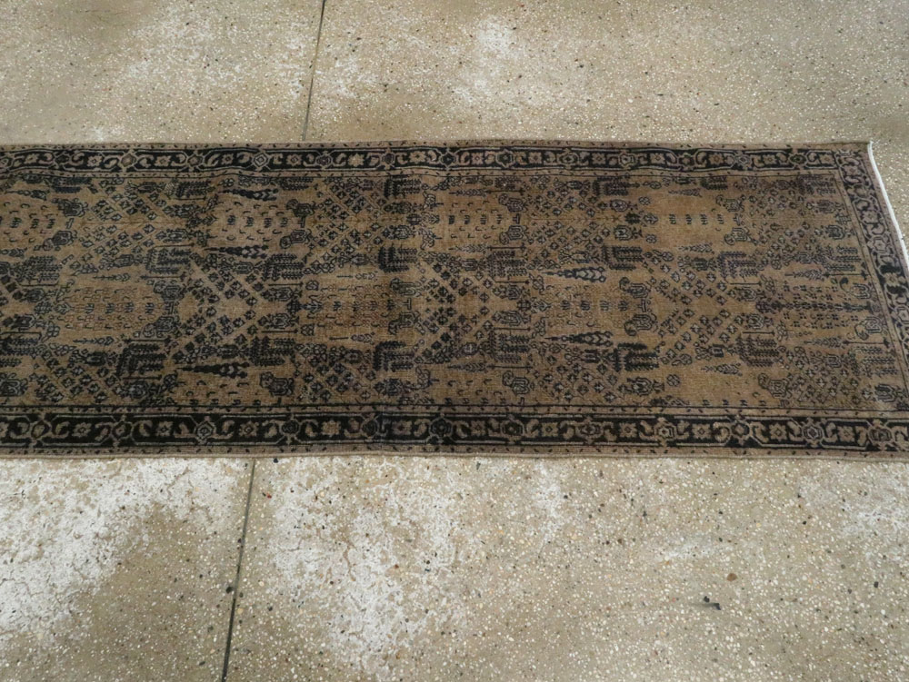 Antique Persian Tabriz Runner, No.20775 - Galerie Shabab