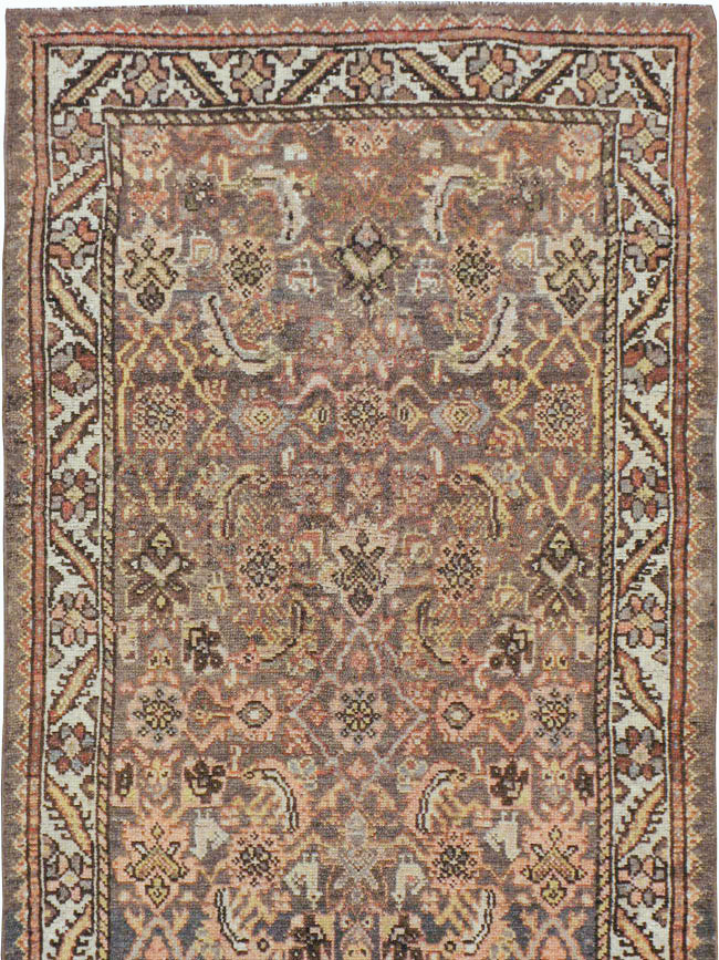 Vintage Persian Kurdish Runner, No.20778 - Galerie Shabab