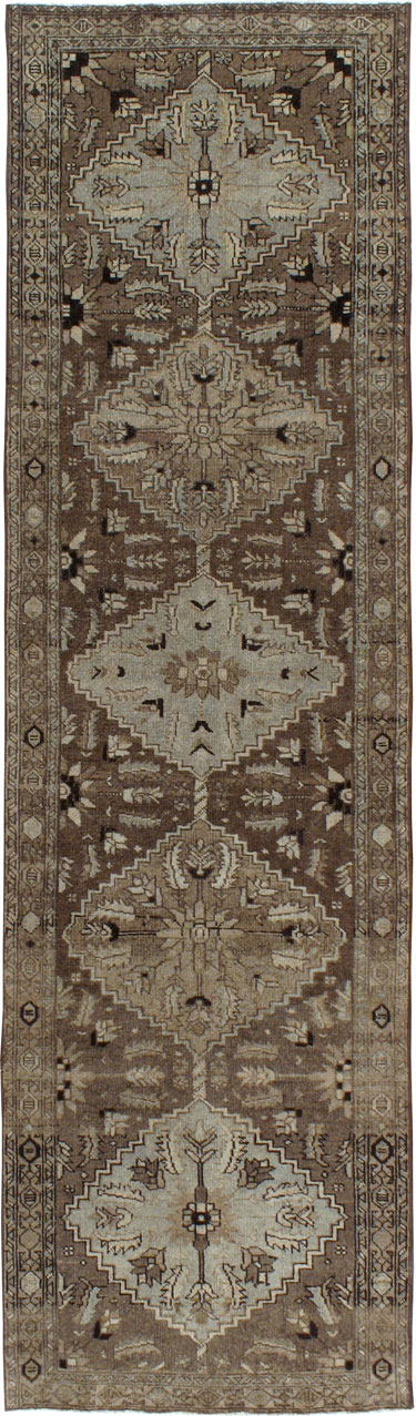 Antique Heriz Runner, No.20780 - Galerie Shabab