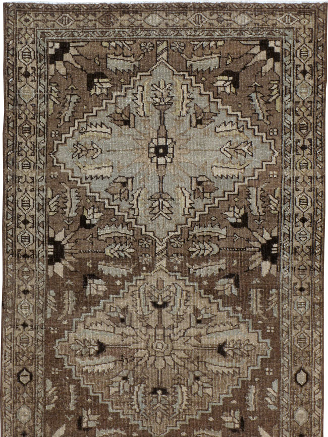 Antique Heriz Runner, No.20780 - Galerie Shabab