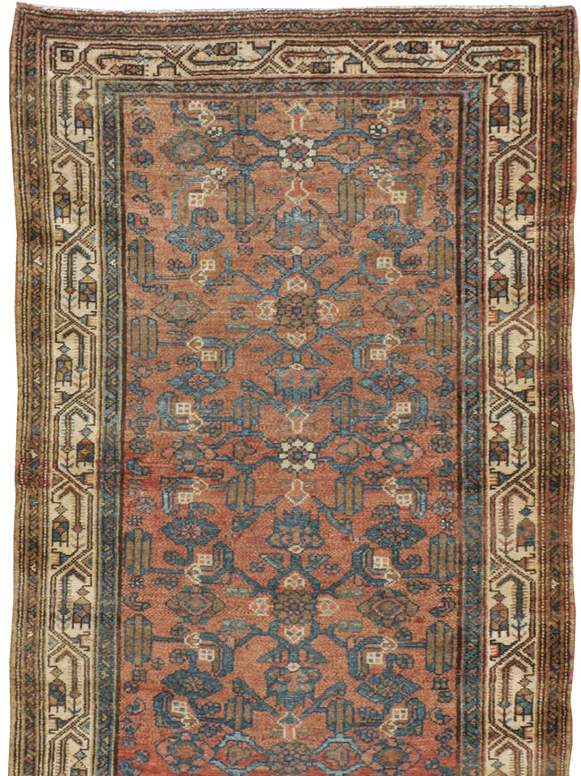 Vintage Persian Malayer Runner, No.20787 - Galerie Shabab