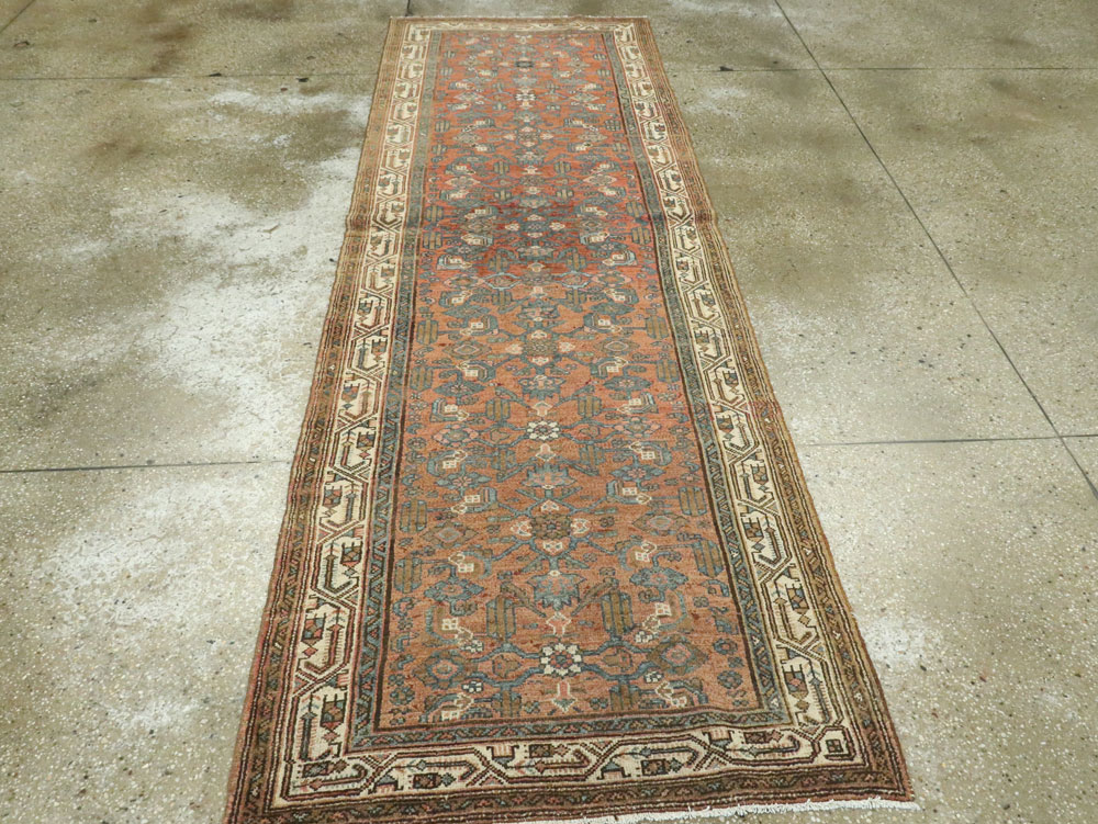 Vintage Persian Malayer Runner, No.20787 - Galerie Shabab