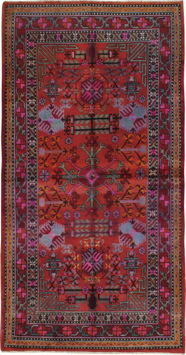 Antique East Turkestan Khotan Carpet, No.20788 - Galerie Shabab