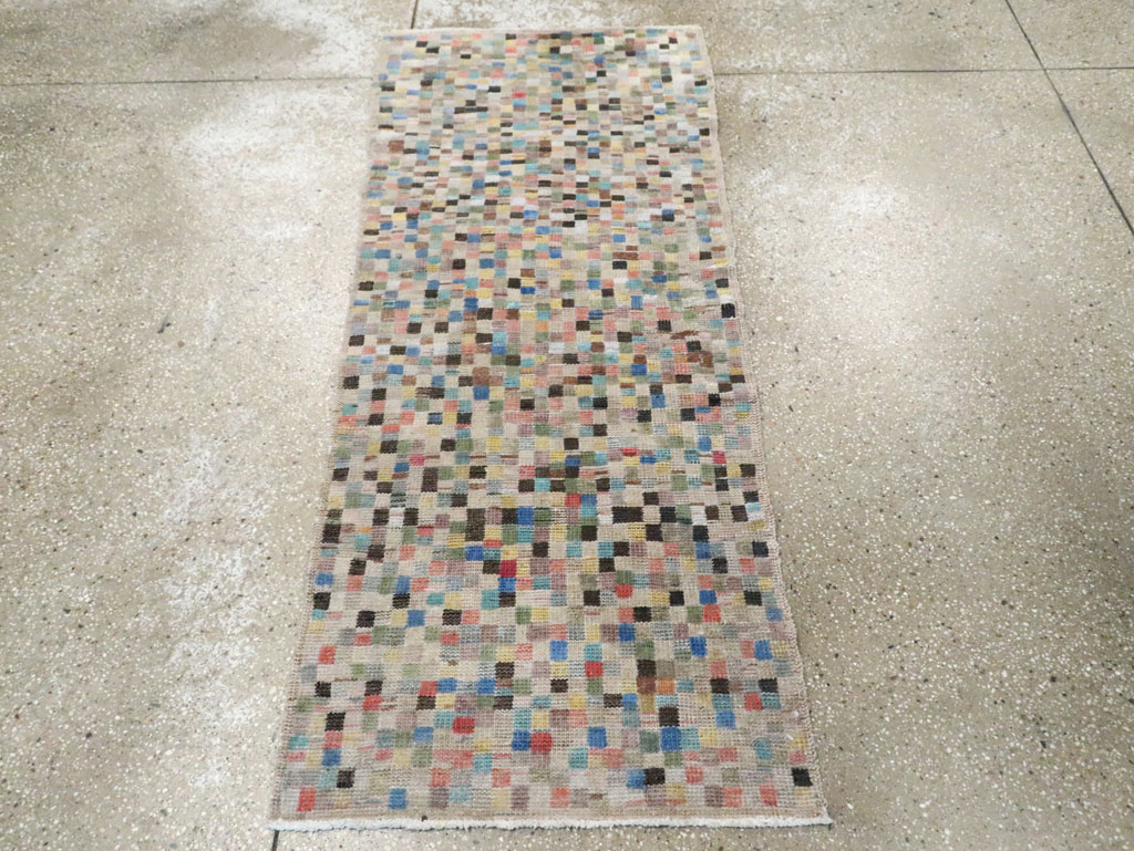 Vintage Turkish Anatolian Throw Rug, No.20811 - Galerie Shabab
