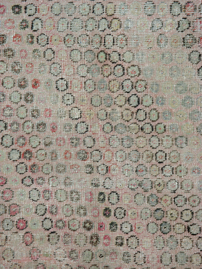 Vintage Turkish Anatolian Distressed Rug, No.20812 - Galerie Shabab