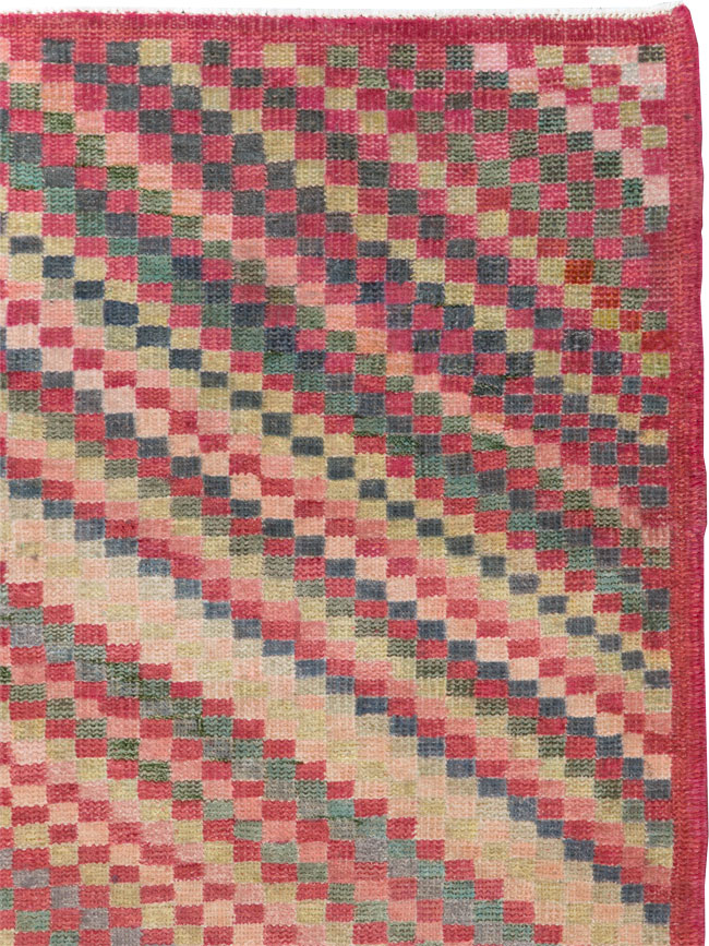 Vintage Turkish Anatolian Throw Rug, No.20843 - Galerie Shabab