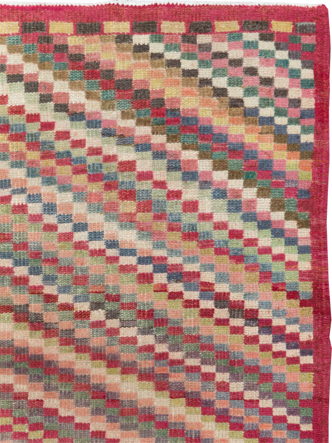 Vintage Turkish Anatolian Throw Rug, No.20843 - Galerie Shabab