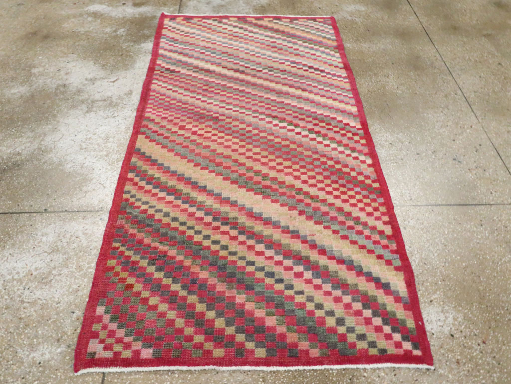 Vintage Turkish Anatolian Throw Rug, No.20843 - Galerie Shabab