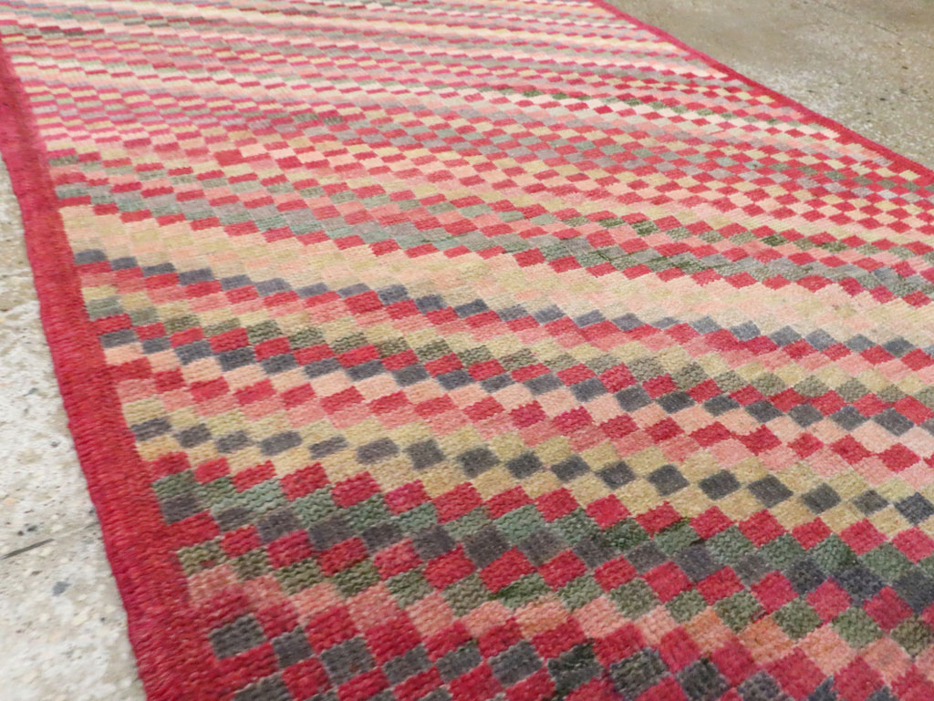 Vintage Turkish Anatolian Throw Rug, No.20843 - Galerie Shabab