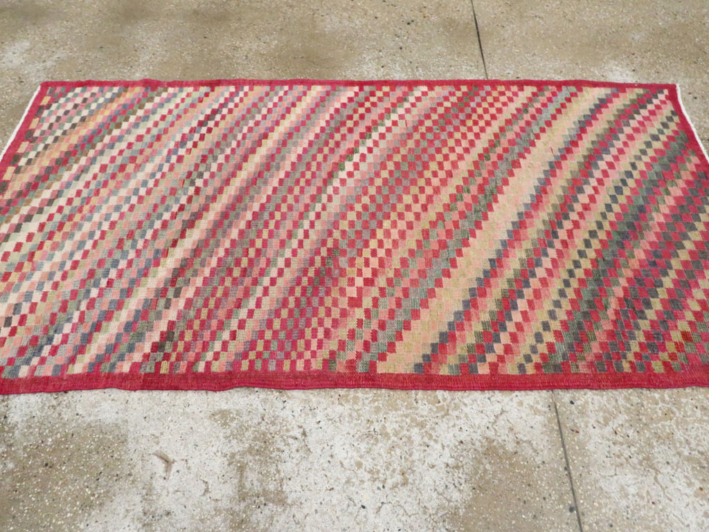 Vintage Turkish Anatolian Throw Rug, No.20843 - Galerie Shabab